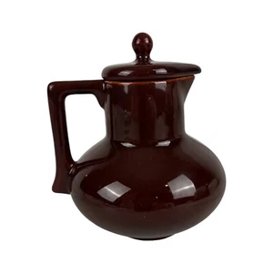 Franciscan Pottery Pitcher Pot Lid MCM Gloss 5.25" El Patio Redwood California - Picture 1 of 19