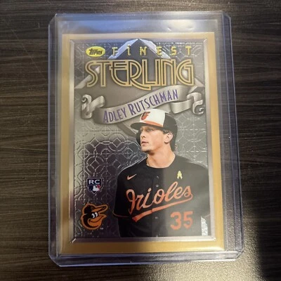 Topps Finest Flashbacks Sterling 2023 Adley Rutschman #16 Rookie Card MLB - Image 1 of 2