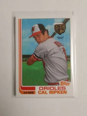 2020 Topps Series 1 CAL RIPKEN JR RC Orioles Retrospective Logo Medallion RCR-BR - Image 1 of 2