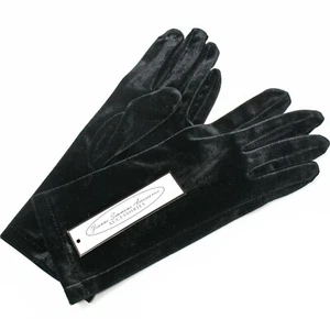Velvet Wrist Length Dress Gloves for Dress Church Formal in 6 Colors - Hey Viv - Picture 1 of 14