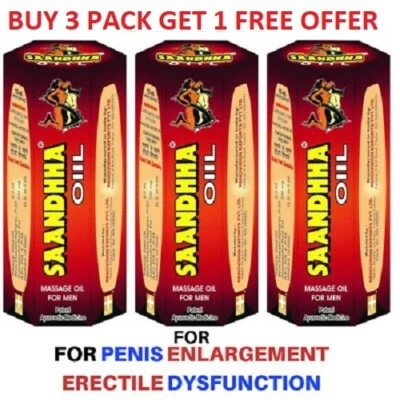 100% PURE Olio 100% Originale Sandha Saandhha Sanda Rosso per Uomo 15ml/Confezione Acquista 3 OTTIENI 1 GRATIS