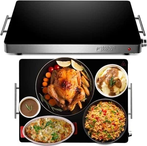 Magic Mill MHPE-905 Extra Large Food Warmer for Parties -21" x 16" (Open Box) - Picture 1 of 7