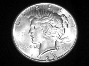 1928 Peace Dollar --- Choice Uncirculated - Picture 1 of 2