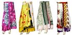 Bohemian Skirts Gypsy Hippie Indian Vintage Long Silk Skirt Women Wrap lot of 20