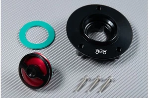 Tapa del depósito cerradura del depósito rojo liberación rápida SUZUKI GSX 1400 WVBN 2002-2007 - Imagen 1 de 4