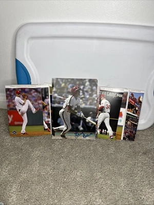 Foto autógrafa de Larry Bowa Phillies más postales antiguas de los Filis Foto 1 de 4