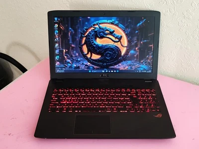 ASUS ROG Gaming Laptop Core i7 CPU 16GB RAM 1TB HDD 128GB M.2 SSD - Image 1 of 4