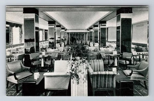 Washington D.C. Hotel Raleigh Pall Mall Room Lounge Antique Vintage Postcard - Picture 1 of 2