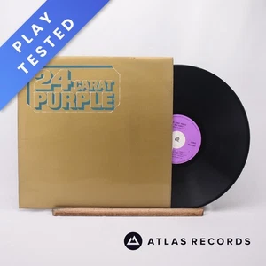Deep Purple 24 Carat Purple LP Vinyl Record TPSM 2002 Purple Records - VG+/VG+ - Picture 1 of 8