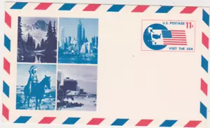 US Scott # UXC5 MNH Dep. of Commerce Travel Service 11cts Airmail Postal Card - Picture 1 of 1