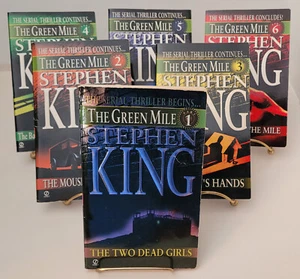 Stephen King The Green Mile Complete Book Set 1-6 All 1st Ed/Print paperback '96 - Picture 1 of 21