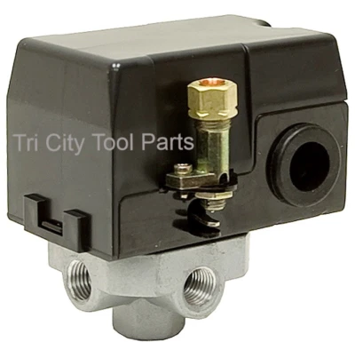 Interruptor de presión del compresor de aire CAC-4332 125 PSI DeVilbiss  Foto 1 de 2