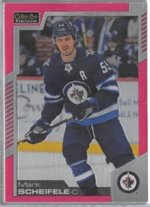 2020-21 O-Pee-Chee Platinum Matte Pink #137 Mark Scheifele - Picture 1 of 2