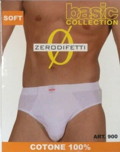 6  Slip uomo in cotone ZERODIFETTI art. 900 Made in Italy - Foto 1 di 4