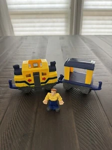 GeoTrax Train Confused Team Woohoo & Opie Complete with Figure Fisher Price 2006 - Picture 1 of 2