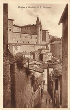 cartolina ITALIA URBINO SCALETTA S. GIOVANNI italy postcard