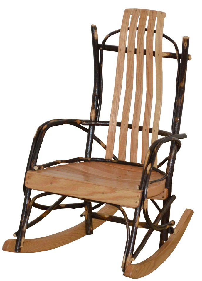 Balancín infantil Hickory con acabado natural Foto 1 de 1