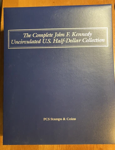 PCS John F. Kennedy Uncirculated US Half Dollar Collection (28 coins) Cover