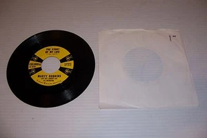COLUMBIA RECORDS MARTY ROBBINS THE STORY OF MY LIFE 45 RPM RECORD - Picture 1 of 4