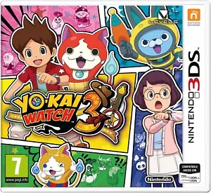 Yo-Kai Watch 3 3DS Yokai ITALIANO gioco Yo Kai Originale Completo CODICE SCONTO - Imagen 1 de 12