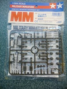 TAMIYA MM scala 1/35 35206 SET ATTREZZAURE US INFANTRY - SET VINTAGE - Foto 1 di 1