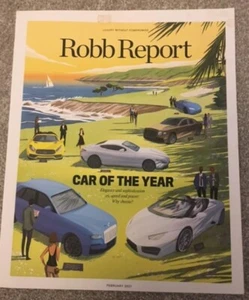 Robb Report Magazine- CAR of the YEAR- February 2021 Luxury Without Compromise - Picture 1 of 2