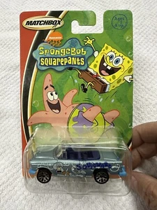 ©2003 Matchbox Spongebob Squarepants - Squidward Blue Chevy - Picture 1 of 2