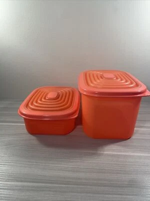 Tupperware Rectángulo Modular Mates Rellenables Almuerzo en el Trabajo Set ¡Nuevo!  Foto 1 de 4