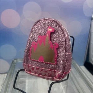Disney Parks Tiny Mini Backpack Pink Castle Princess Coin Purse Keychain 2020 Ne - Picture 1 of 3