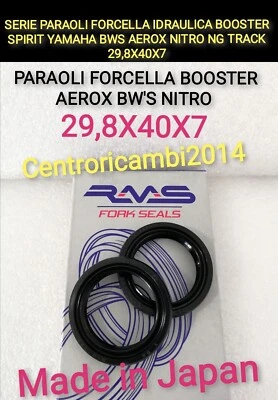 RMS BOOSTER SPIRIT BWS AEROX NITRO NG TRACK SERIE PARAOLI FORCELLA IDRAULICA BOOSTER SPIRIT YAMAHA BWS AEROX NITRO NG TRACK