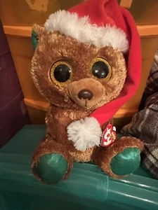 TY BEANIE BOOS-NICHOLAS THE CHRISTMAS BEAR MWMT- 9" BUDDY SIZE- WALGREEN'S EXCL. - Picture 1 of 5