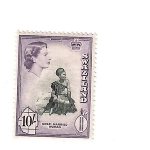 Swazilandia 1956 10 chelines como nuevo - Imagen 1 de 1