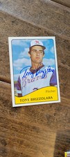 1979 TCMA SIGNED AUTO ROOKIE CARD TONY BRIZZOLARA RICHMOND ATLANTA BRAVES # 25