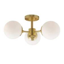 Modern Ball Chandelier - Globe Wall Sconce - White Glass Ball Sputnik Chandelier