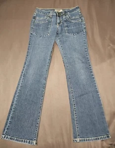 Crest Jeans Women's Size 7/8 Bootcut Embroidered Pockets - Picture 1 of 14