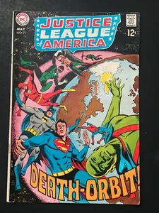 DC COMICS LIGA DE LA JUSTICIA DE AMÉRICA #71 1969 EN MUY BUEN ESTADO - Imagen 1 de 7
