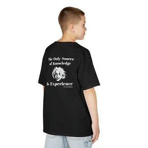 A. EINSTEIN QUOTES, KIDS GILDAN 3 SIZES/6 COLORS, PRINTED IN USA, FREE SHIPPING! - Picture 1 of 25