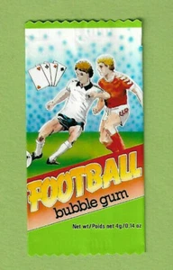 #D485. SOCCER / FOOTBALL BUBBLEGUM WRAPPER - Picture 1 of 2