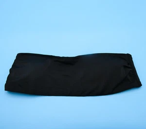 Victorias Secret Large Black Bikini Top Padded Bandeau Strapless Swimwear Beach - Picture 1 of 3