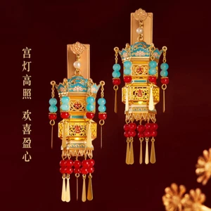 Lámpara Palacio Daji Ciudad Prohibida Metal Refrigerador Pegatina Magnética Beijing Muse - Imagen 1 de 21