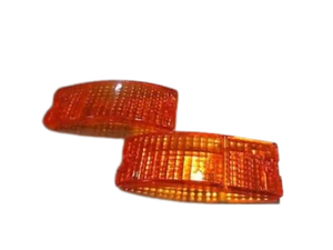 Mazda Genuine Oem Rx7 Front Comb Turn Signal Lens Right & Left Set 1981-1985 - Picture 1 of 3