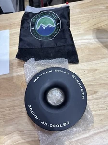 Overland Vehicle Systems Recovery Ring 6.25" 45,000 lb. Black - Picture 1 of 7