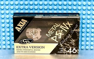 CINTA DE CASETE EN BLANCO AXIA PS IVX 46 1988 JAPÓN TIPO IV (1) (SELLADA) - Imagen 1 de 3