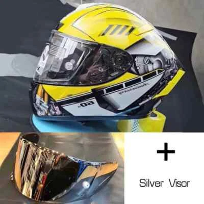 Full Face Motorcycle X-14  Helmet Riding Motocross Racing Motobike Helmet Casco - Imagem 1 de 4