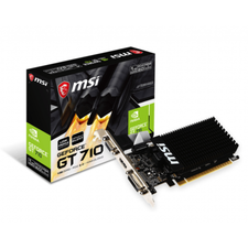 MSI GAMING GeForce GT 710 1GD3H LP 1GB GDRR3 64-bit HDCP Support Graphics Card
