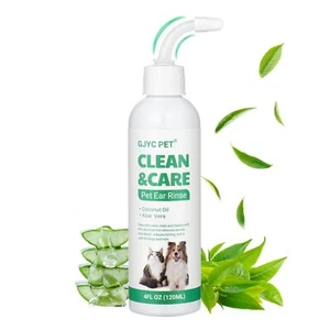 GJYC PET Ear Cleaner for Dogs and Cats,Dog Ear Infection Treatment for Itch R... - Picture 1 of 9