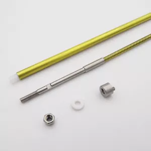 RC Speed Boat 3.175mm 1/8" Flex Cable Shaft Flexible Drive Shaft 350mm Long - Picture 1 of 6