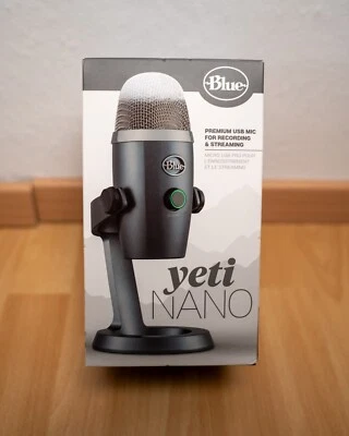 Blue Yeti Nano - Grau - NEU & OVP - Bild 1 von 4