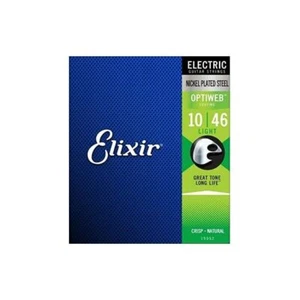 CORDE PER CHITARRA ELETTRICA ELIXIR 19052 CUSTOM LIGHT OPTIWEB 10/46 - Foto 1 di 1