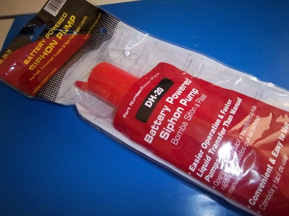 NEW Kerosene Heater Siphon Pump Battery Powered Non Corrosive Fuel Transfer Tool - Image 1 of 1